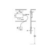 Tres SHOWER TECHNOLOGY ELEKTRONICZNY STEROWNIK TERMOSTATYCZNY PODTYNKOWY 3-DROŻNY SHOWER TECHNOLOGY BLUE EDITION-49286399